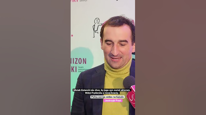Misiek Koterski nie chce, by jego syn został aktorem. Widzi Fryderyka w innej branży #shorts