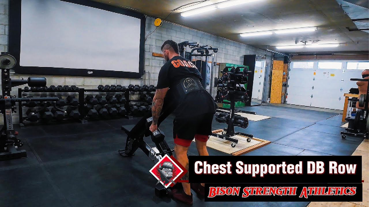 Chest Supported DB Row - YouTube