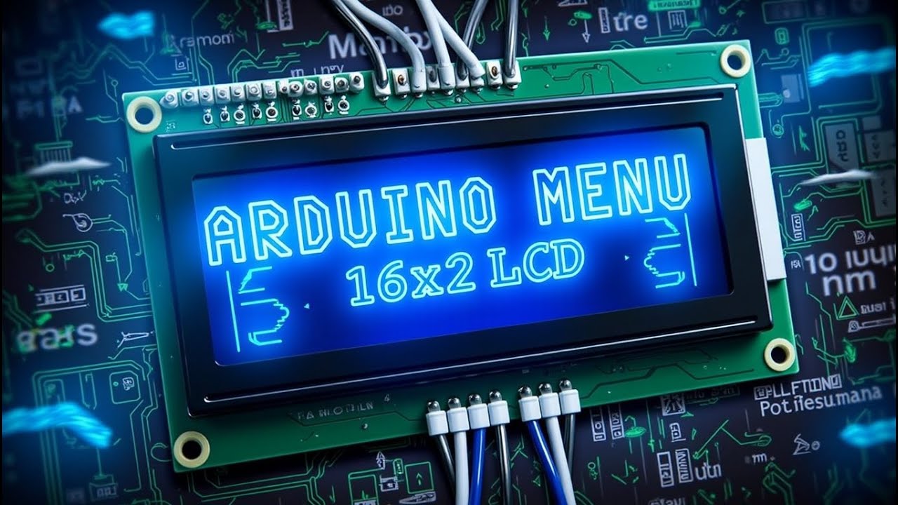 CRIANDO MENUS COM DISPLAY LCD 16X2 | ARDUINO - YouTube