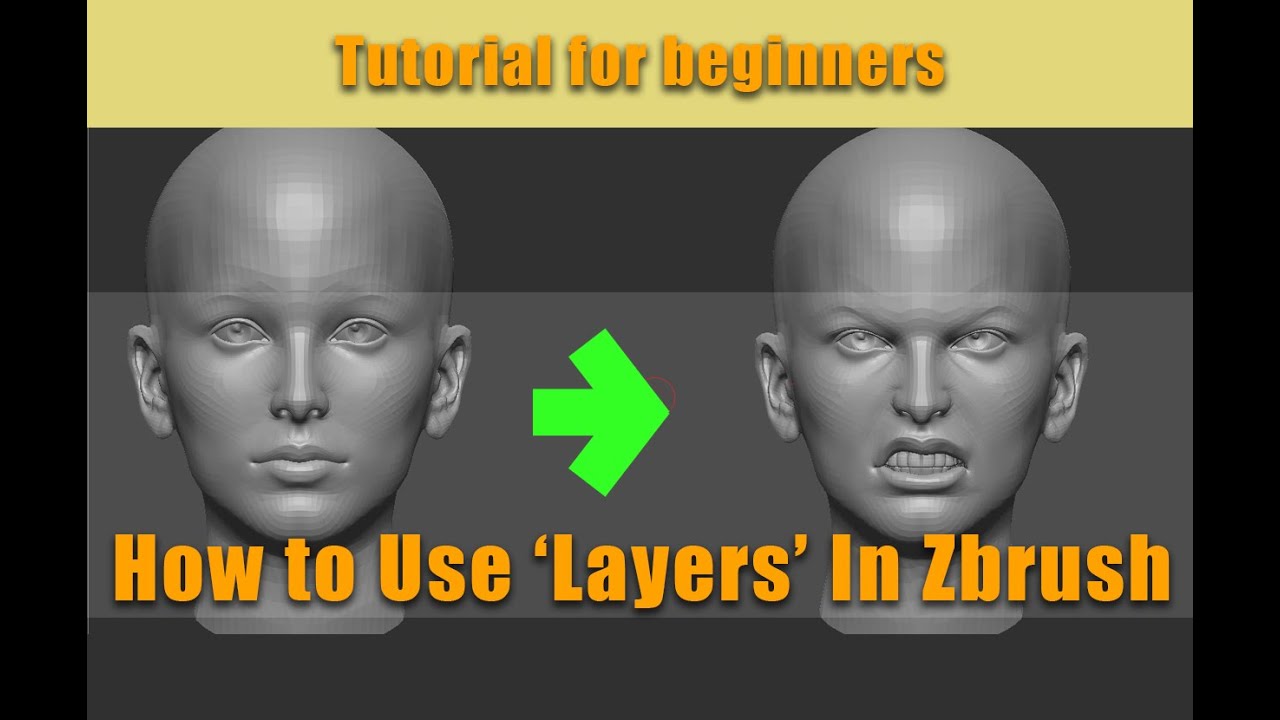 posing expressions in zbrush