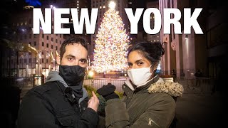 How's NYC Handling Christmas in 2020?🎅 Rockefeller Center Tree & Saks Fifth Ave Tour!
