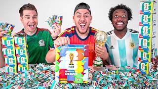 COMPLETAMOS EL ALBUM DEL MUNDIAL 2026 ENTERO EN 24 HORAS