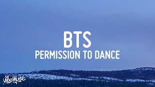 BTS - Permission to Dance (Lyrics)