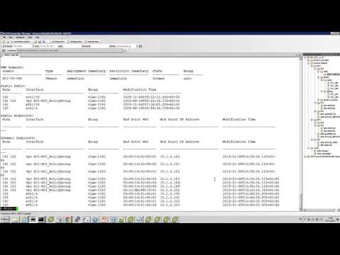 DEMO: Cisco ACI NX-OS CLI - Cisco ACI as a “Giant Switch”