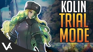 SFV - Kolin Trial Mode Combos Guide! With Joystick Camera For Street Fighter 5 Season 2