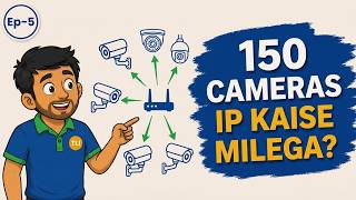 DHCP Explained | How Do 150 CCTV Cameras Get an IP Address | DORA Process | TechLogicIndia Ep 5