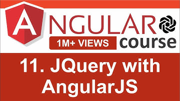 11. JQuery with AngularJS - Angularjs for Beginners - CodeGPT