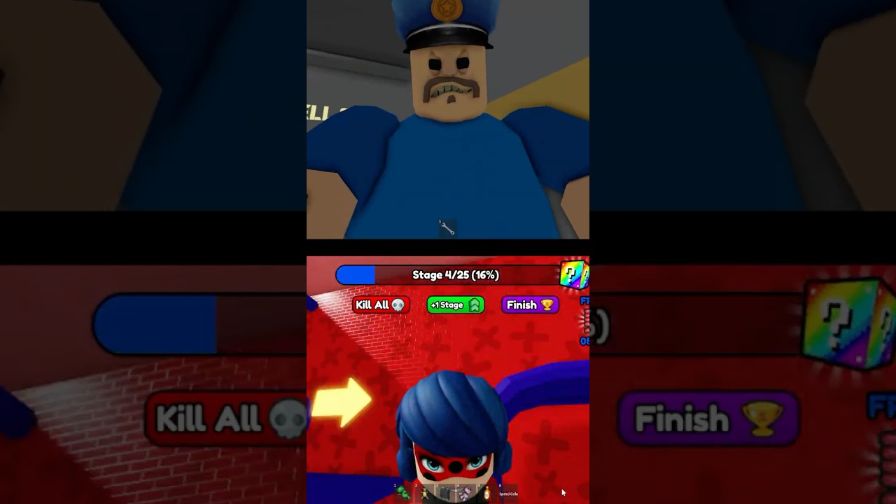 Barry vs Red Girl | Jumpscare Showdown! 