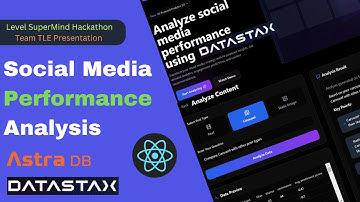 TLE Team at Level SuperMind Hackathon: Social Media Performance Analysis with LangFlow & DataStax! 📊
