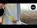 How to recycle a wind turbine in a test tube