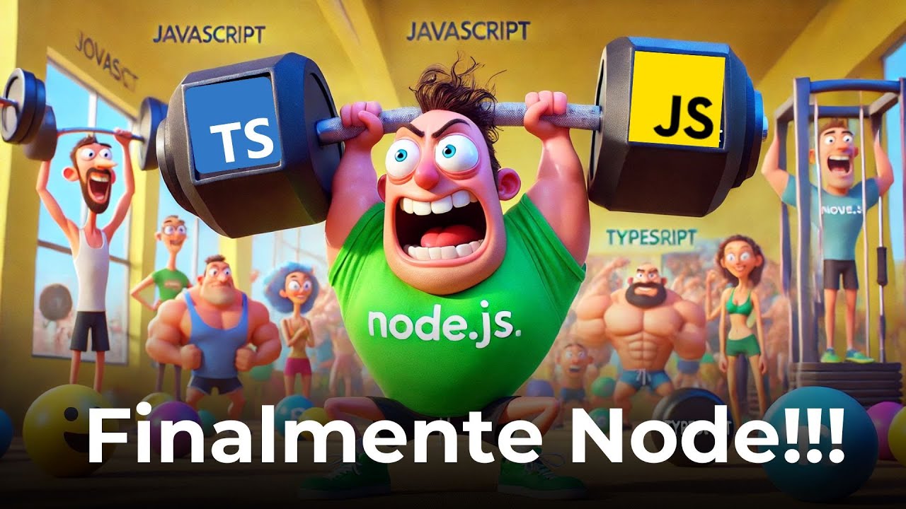 Finalmente Node | Suporte Typescript Nativo - YouTube