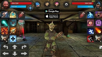 Moonshades Dungeon Crawler RPG (ANDROID/IOS) Gameplay [FULL HD GRAPHICS]