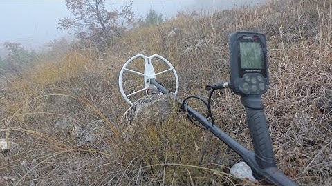 Depth test with tetradrachm. Nokta Simplex + metal detector. Standard coil vs Detech Ultimate coil