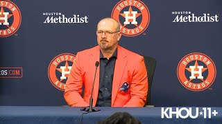Full Press Conference | Billy Wagner's #13 Jersey Retirement at Daikin Park