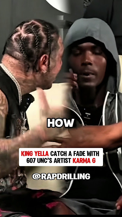 King Yella Crashes out On 607 UNC's Artist Karma G #607unc #kingyella #drill #yn
