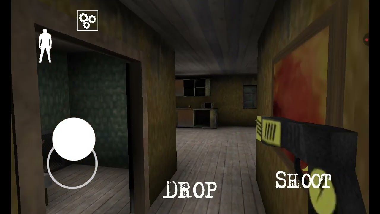 الجزء الاول من لعبة جراني 💗💫 طريقة الهروب من الباب 🚪 