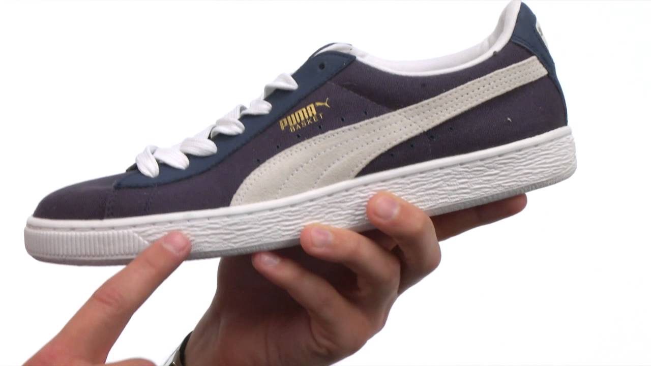 puma basket canvas