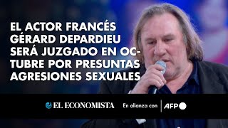 El actor francés Gérard Depardieu será juzgado en octubre por presuntas agresiones sexuales