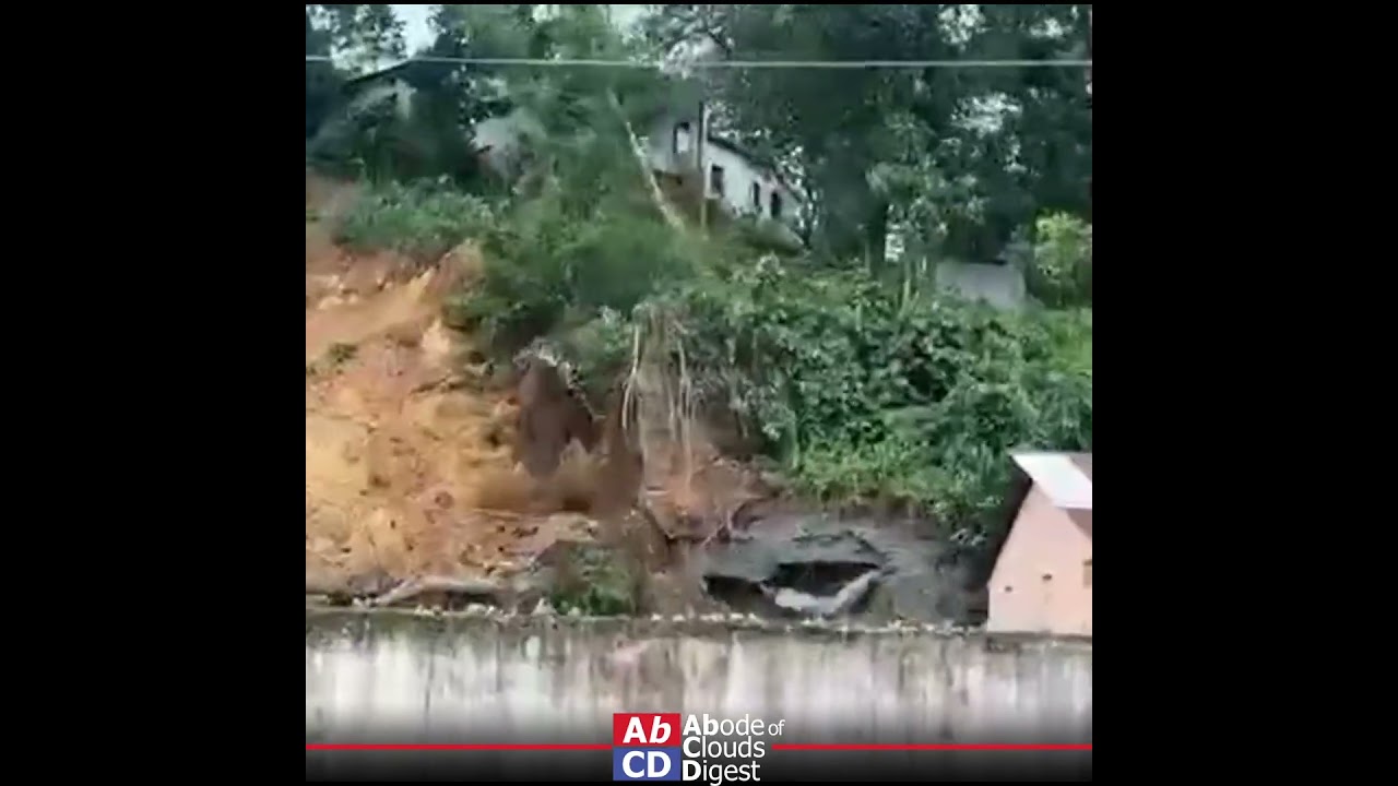 LANDSLIDES IN BAGHMARA TOWN CONTINUES TO SHOOK PEOPLE.