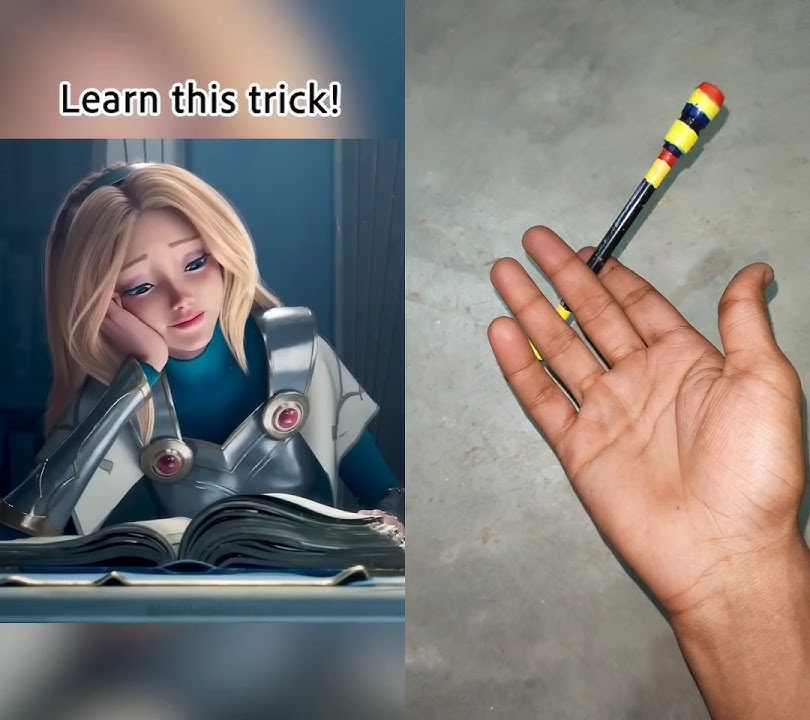 It Took Me Weeks to Perfect This 😱✨ #shorts #penspinning #youtube