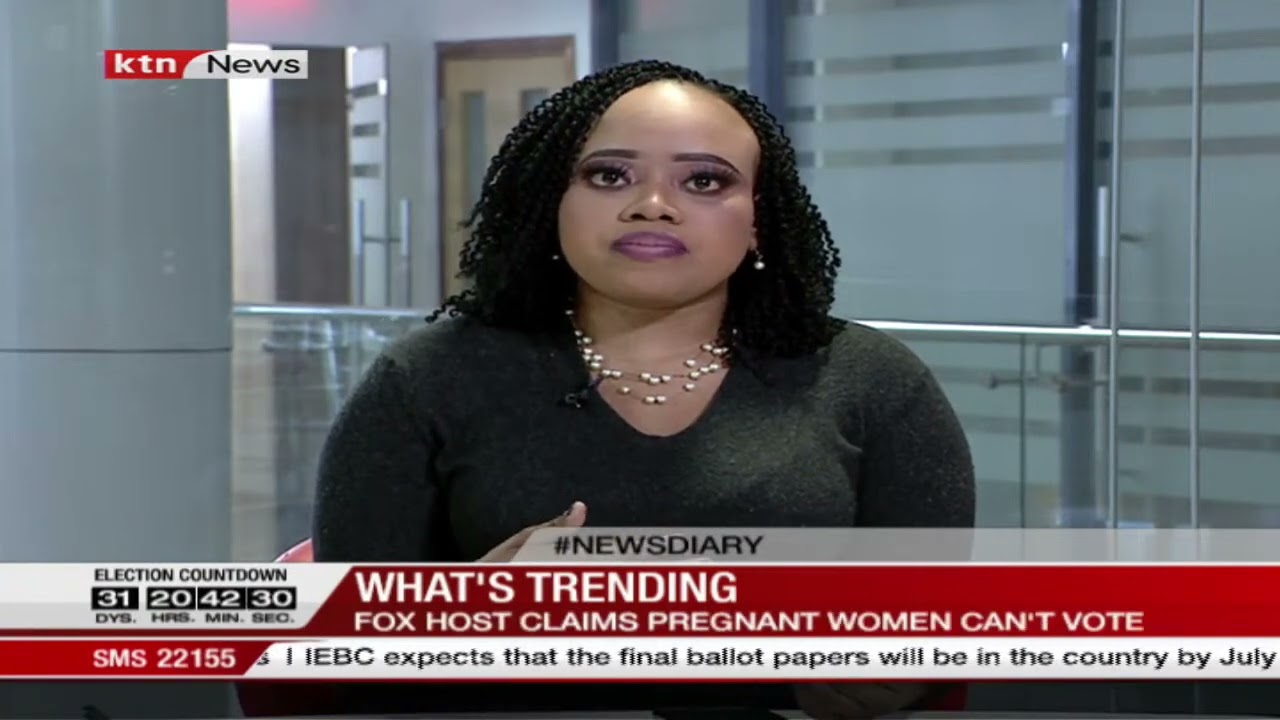 What'S Trending: Fox News Journalist Emily Compagno Claims Pregnant Women Can'T Vote In Kenya