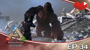 ARK:Survival Season 3 Modded [EP34] | The 550k Hard Megapithecus Fight!!!