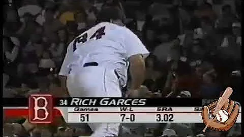 Richard Garcs Boston Red Sox 2000
