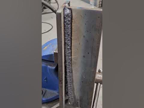 flux core 3F vertical - YouTube