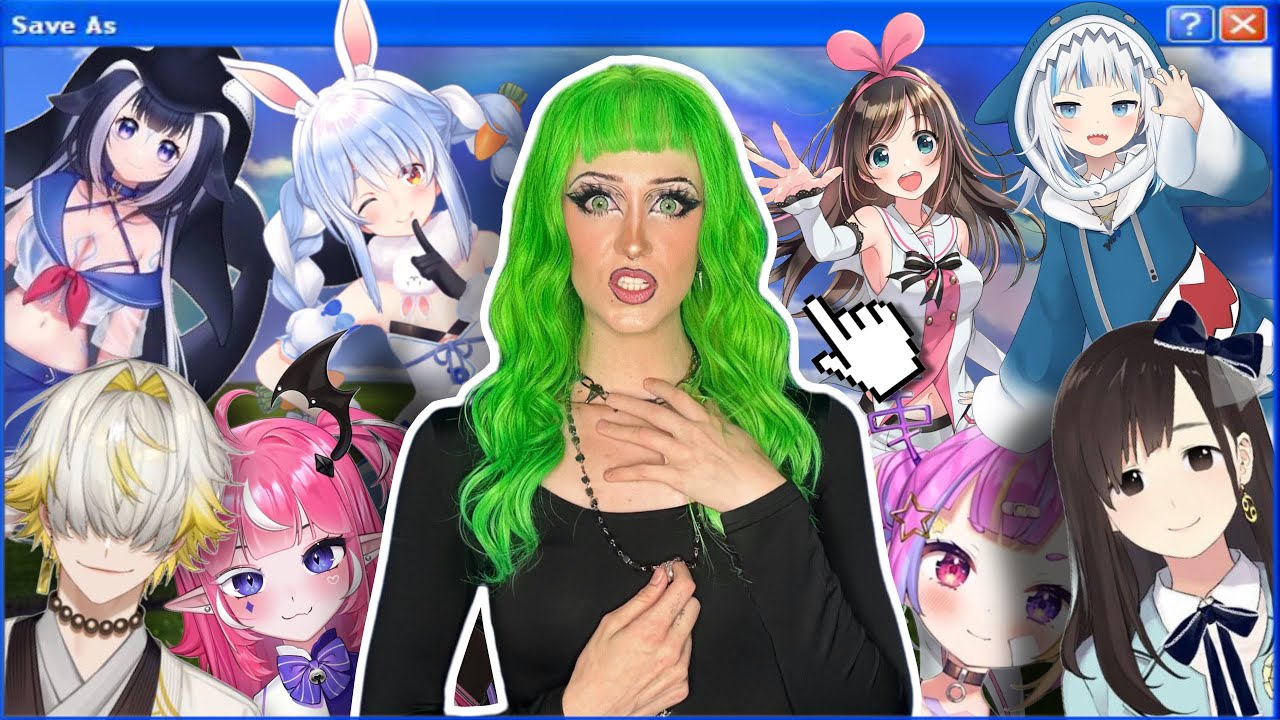 Безумный мир VTubers...