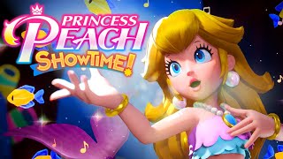 Princess Peach: Showtime! - All Mermaid Music Levels (Full Story 100% Walkthrough)