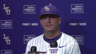 LSU Jay Johnson WIN over NW State postgame