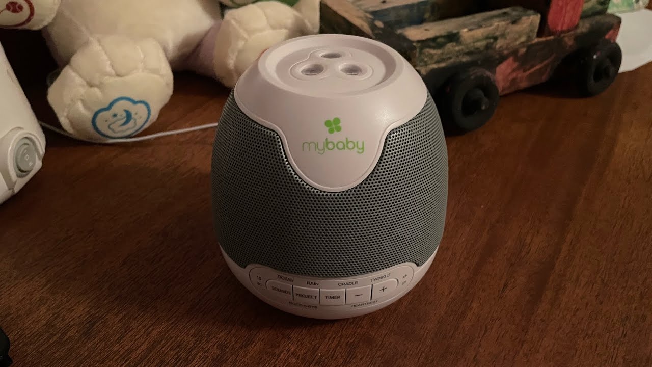 MyBaby SoundSpa Lullaby Night Projector Review (newer version)