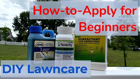 [Tenacity] How-to-apply for Beginners, Easy DIY Lawncare, Do's and Don'ts, Preparation Guide