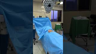 Setup for A Surgical Robot #RoboticHerniaSurgery