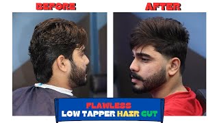 Flawless Low Tapper Hair Cut || Tutorial Step By Step || The Barber Nation #thebarbernation