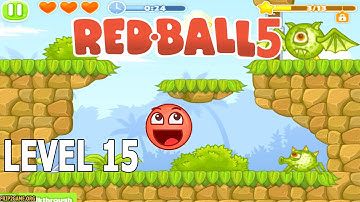 Red Ball 5 Level #15 Walkthrough