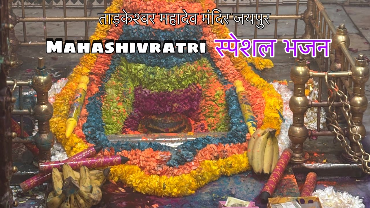 महाशिवरात्रि स्पेशल भजन । श्री गोविंद देव जी मंदिर 