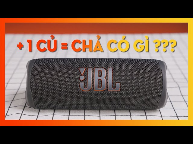 JBL Flip 6 = JBL FLIP 5 + gần 1 triệu nhưng CHẢ CÓ GÌ HOT??