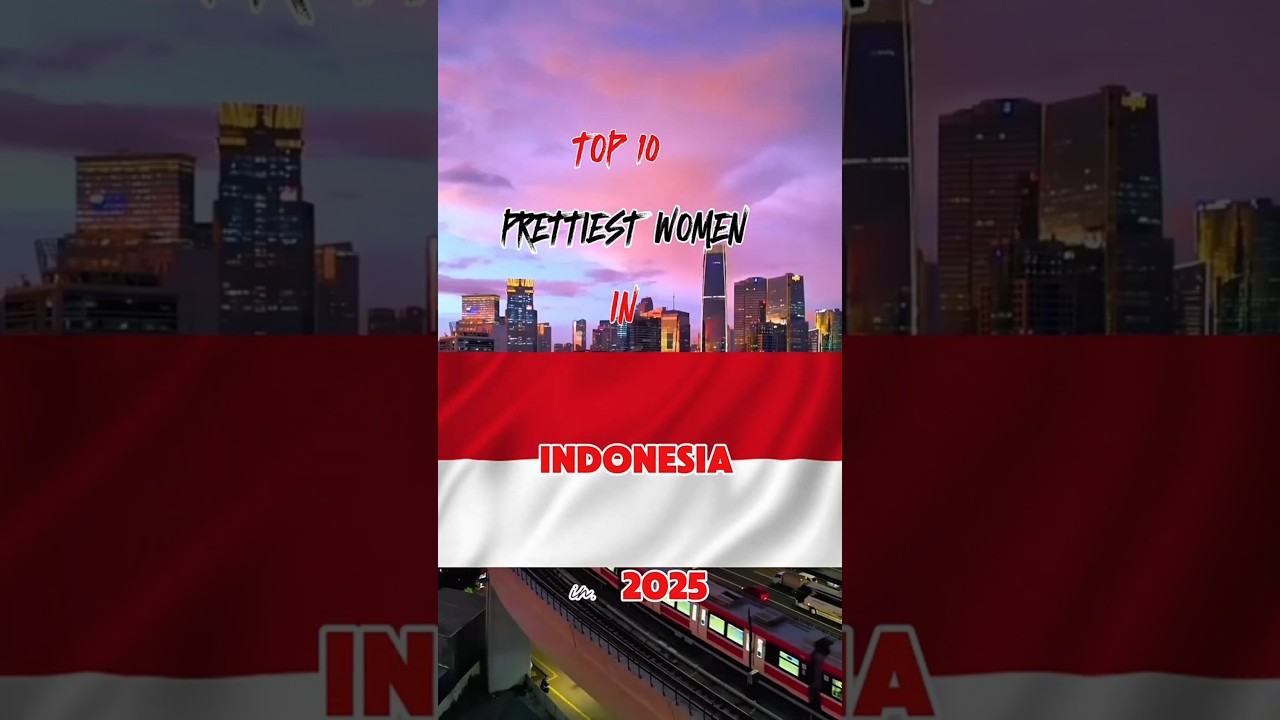 Top 10 Most Beautiful Indonesian 