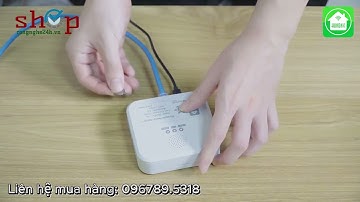 Hướng dẫn cài đặt Bộ điều khiển trung tâm Hunonic Home Server Plus