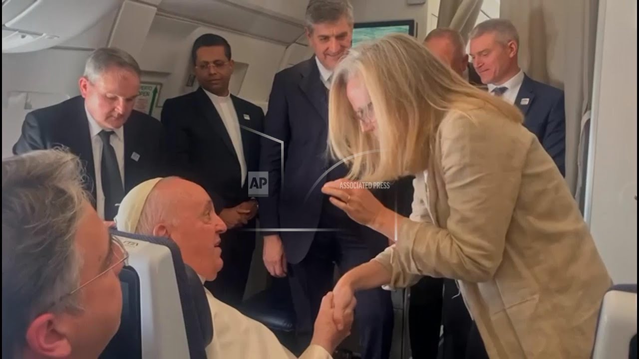 Pope Francis bestowed nickname on AP's Vatican reporter for her tough questions