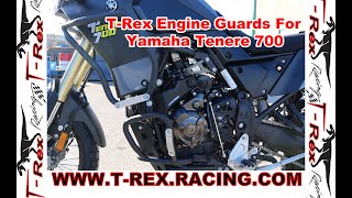 T-Rex Racing Engine Guards For Yahama Tenere 700
