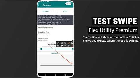 Understanding "Test Swipe" - Flex Utility Premium versions 1.4.0.6 or later