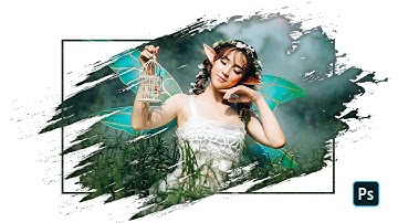 Create Brush Stroke Effect in any Picture | Easy Photoshop Tutorial