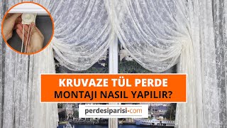 Kruvaze Perde Montajı Nasıl Yapılır? PerdeSiparisi.com