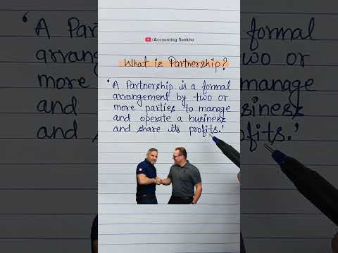 Partnership meaning |