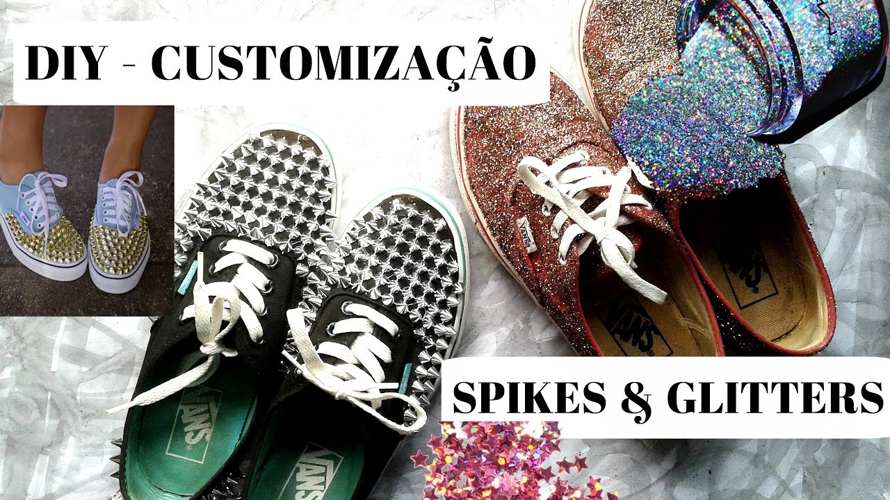 tenis preto customizado