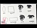 How Draw Eyes from Simple Shapes+ ART AMINO