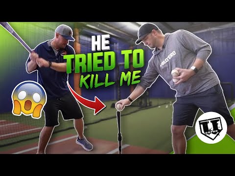 I took 70 swings & almost DIED!😵💀🪦🙏🏻 (Bobby Tewksbary, HitTrax, Pelotero Tee Assessment)