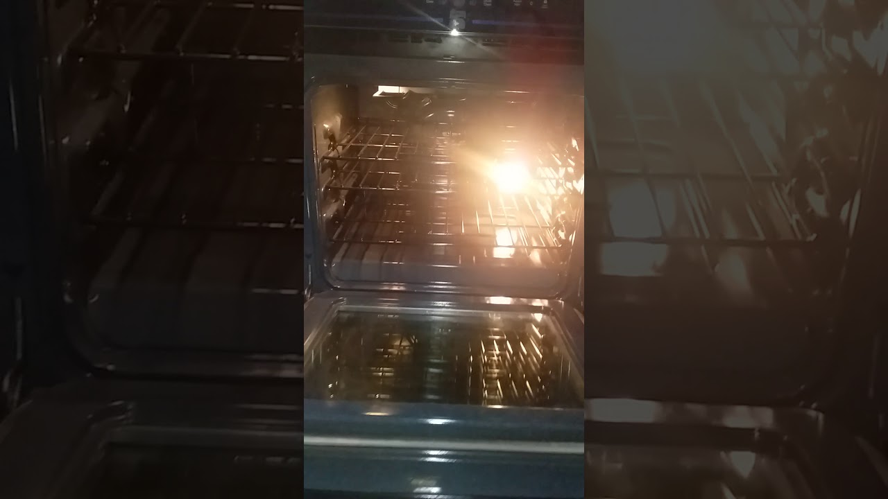 Horno doble eléctrico con sistema táctil marca Kenmore Elite - YouTube